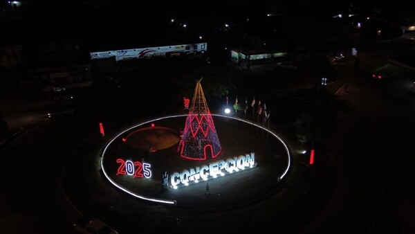 Concepción se viste de Navidad para recibir a ciudadanos