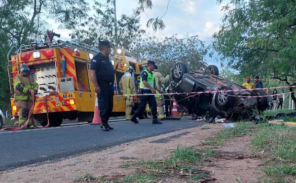 Joven pasajera de Bolt muere en accidente en Ñu Guasu •