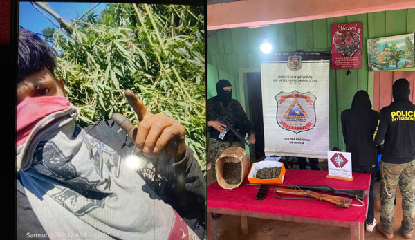 Detienen en Alto Verá a presunto miembro de organización criminal con armas y drogas