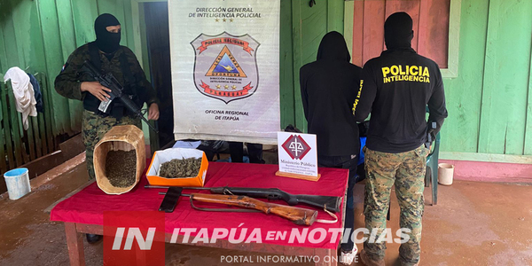 TRAS ALLANAMIENTO EN ALTO VERÁ DETIENEN A UN HOMBRE E INCAUTAN VARIAS EVIDENCIAS - Itapúa Noticias