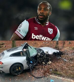 Delantero estrella del West Ham sufrió un accidente automovilístico - 1000 Noticias
