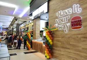 Burger King abrió nuevo restaurante en el Shopping Mariano - Negocios - ABC Color