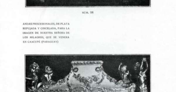 La Nación / Historia del anda procesional para la Virgen de los Milagros de Caacupé