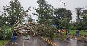Diario HOY | Destrozos, arroyos desbordados e inundaciones tras temporal en Itapúa