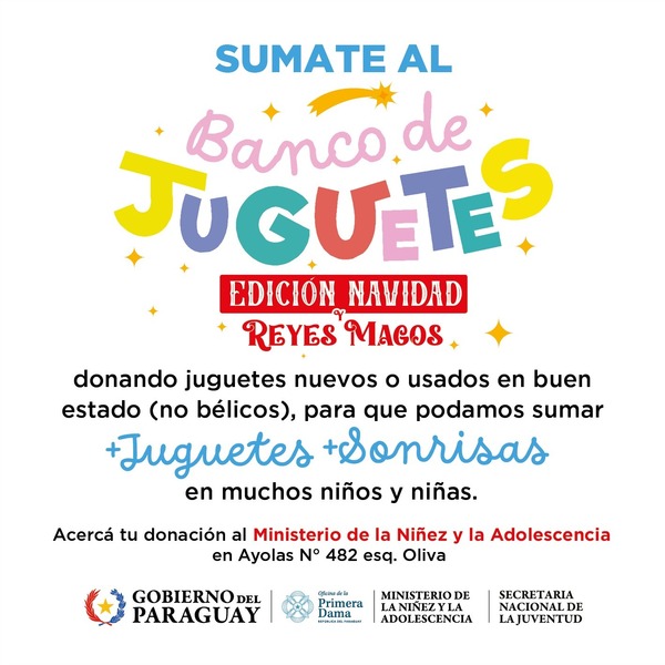 Banco de Juguetes espera donaciones por Navidad y Reyes Magos - 1000 Noticias