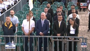 Autoridades hicieron el vacío a la misa de Caacupé