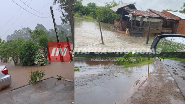 TEMPORAL DEJÓ COMO SALDO IMPORTANTES PERJUICIOS EN ITAPÚA - Itapúa Noticias