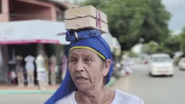 Caminó con 2 ladrillos sobre su cabeza desde Yaguarón hasta la basílica