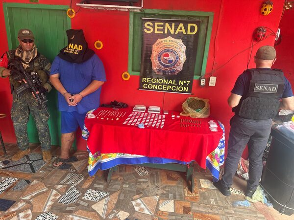 Triple allanamiento en Guayaibí desmantela red de microtráfico