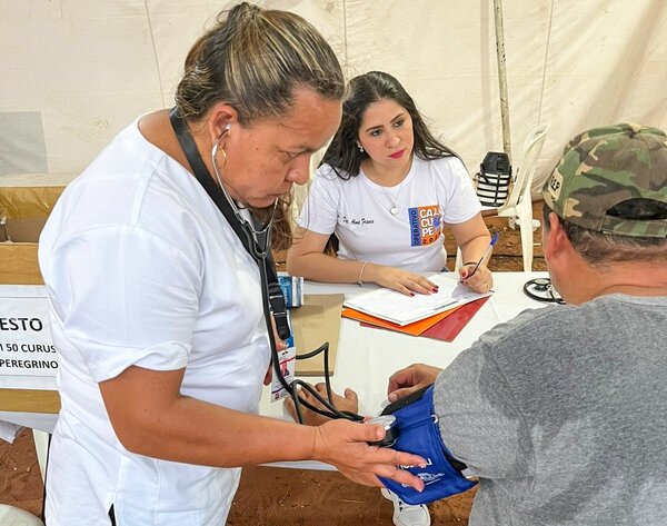 Más de 13 mil personas atendidas por el Ministerio de Salud durante el Operativo Caacupé 2024 - trece