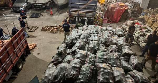 Diario HOY | Golpe al contrabando con más 10 toneladas de productos incautados