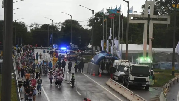 Caacupé 2024: Caminera reporta tránsito normalizado ante disminución de feligreses
