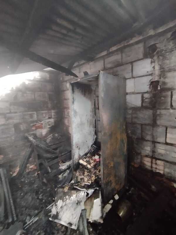 Incendio destruye un inquilinato en el barrio Itacurubí de Concepción