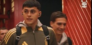 Versus / Ramón Sosa no jugó ante el United, pero cumplió otro sueño