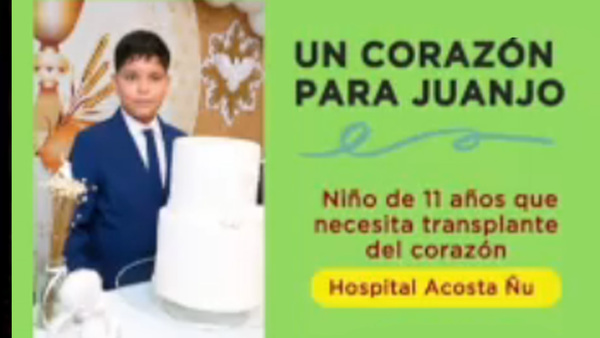 Juanjo, el pequeño que está en busca de un nuevo corazón - SNT