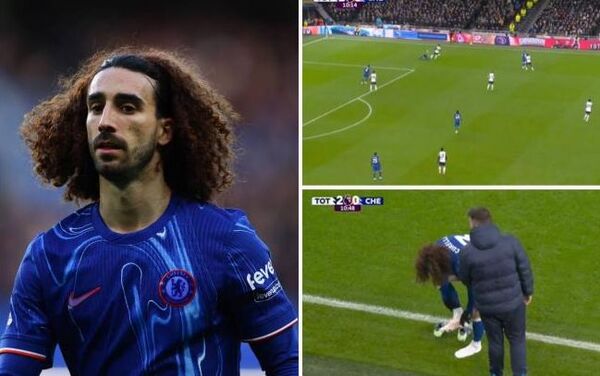 VIDEO). ¡insólito lo de Marc Cucurella! El español se resbaló dos veces y las dos veces terminaron en gol