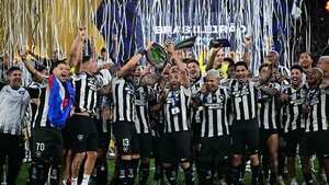 Botafogo, campeón en Brasil después de 29 años