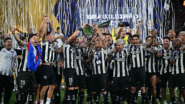 Botafogo, campeón en Brasil después de 29 años