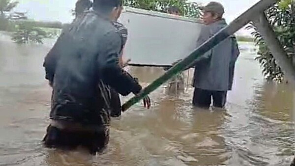 Intensas lluvias dejan bajo agua una compañía de San Ignacio, Misiones