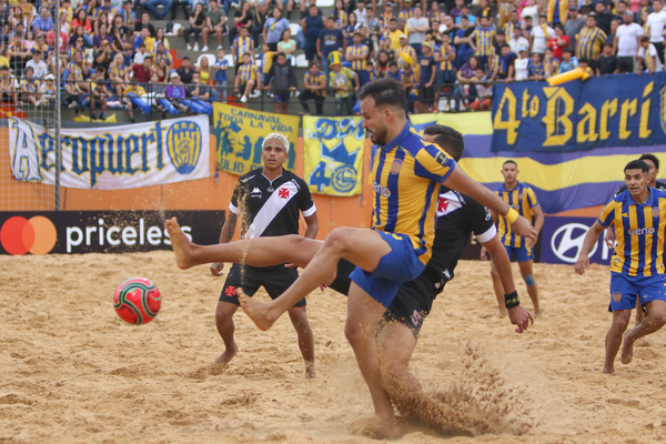 Sportivo Luqueño cae en la final de la Libertadores de Futbol Playa frente a Vasco Da Gama - 1000 Noticias