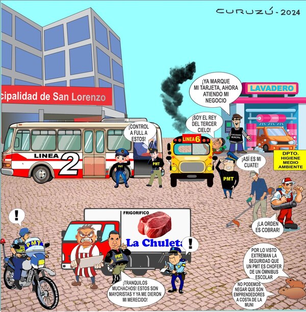 Mbeguemi Online: Entre cuchillos, planilleros y autoridades poco serias » San Lorenzo PY