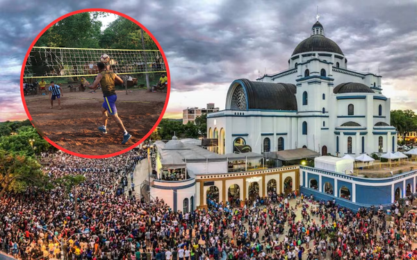 Viral: gracias al piki vóley logró caminar de Coronel Oviedo a Caacupé