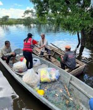 Tras temporal Gobierno asiste a familias damnificadas de Itapúa y Misiones • RADIO NACIONAL