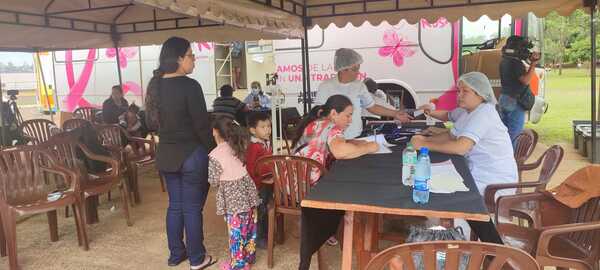 Exitosa jornada de atención médica en el barrio Pacú Cuá de Encarnación
