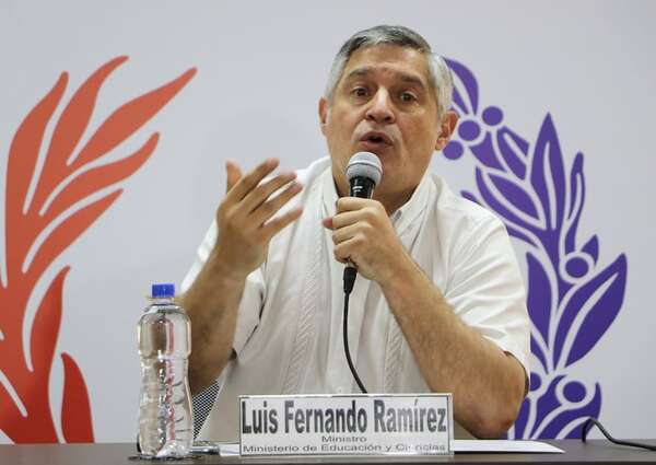 MEC: “salario docente es absolutamente digno”, dijo Luis Ramírez - Nacionales - ABC Color