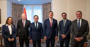 La Nación / Santiago Peña expone potencial de Paraguay a inversores franceses