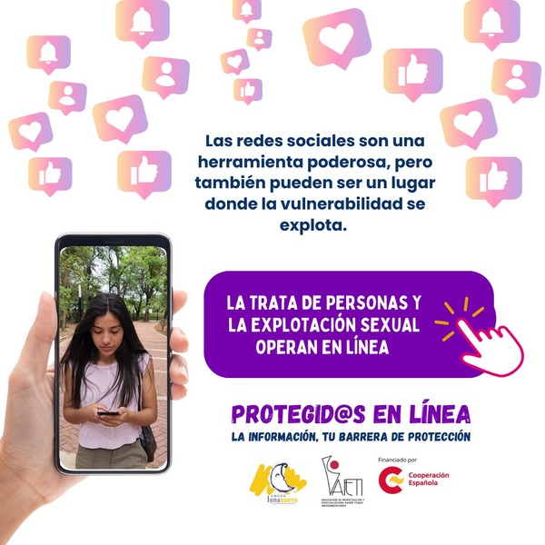 “Protegidos en línea” llama la atención sobre peligros de trata de personas en redes sociales - El Independiente