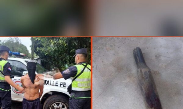 Hijo infeliz reventó la cabeza de su mamá con un avati soka