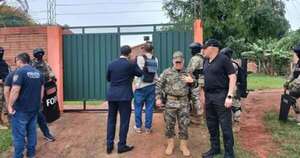 La Nación / En un allanamiento en Capiatá encuentran tres vehículos usados para el secuestro exprés