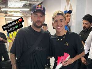 Matías Segovia y el cruce con Neymar: “Me dijo ‘Segovinha’” - Fútbol Internacional - ABC Color