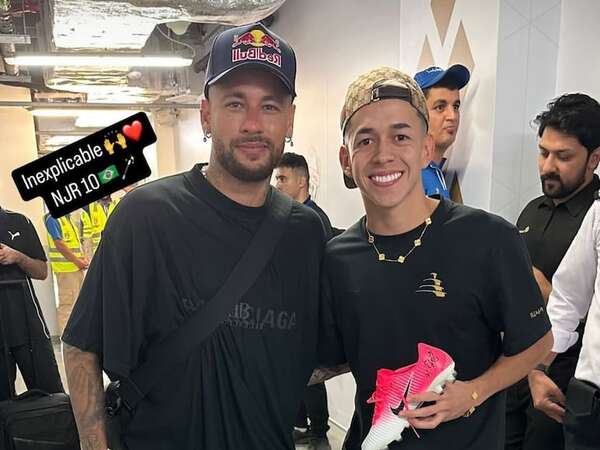 Matías Segovia y el cruce con Neymar: “Me dijo ‘Segovinha’” - Fútbol Internacional - ABC Color