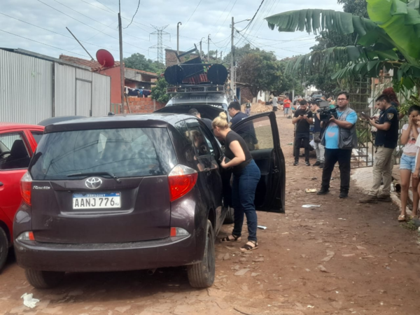 Lambaré: conductor de plataforma fue asesinado de dos balazos - trece