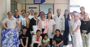 La Nación / Valoran esfuerzo del personal de blanco en el Día Nacional del Trasplante Renal Pediátrico