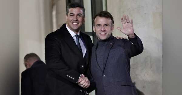 Paraguay y Francia fortalecen lazos bilaterales en reunión entre Peña y Macron