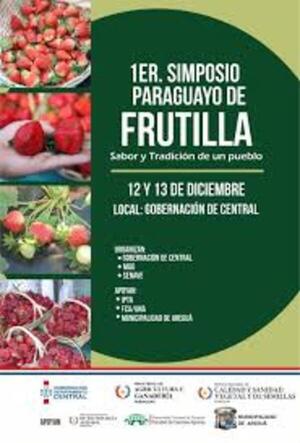 Primer Simposio de la Frutilla se realiza el 12 y 13 de diciembre • RADIO NACIONAL