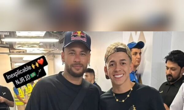 Segovina habló sobre su encuentro con Neymar Jr: “Me reconoció”