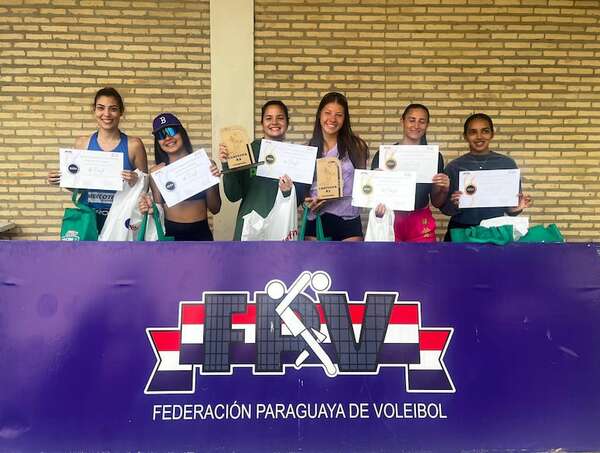 Vóleibol playa: Excelente broche en A2 - Polideportivo - ABC Color