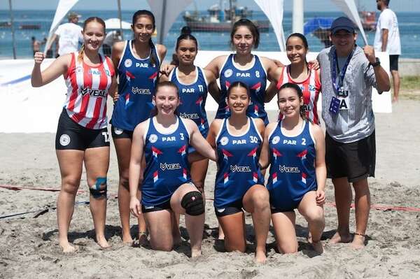 Beach handball U17: Acumulando experiencia - Polideportivo - ABC Color