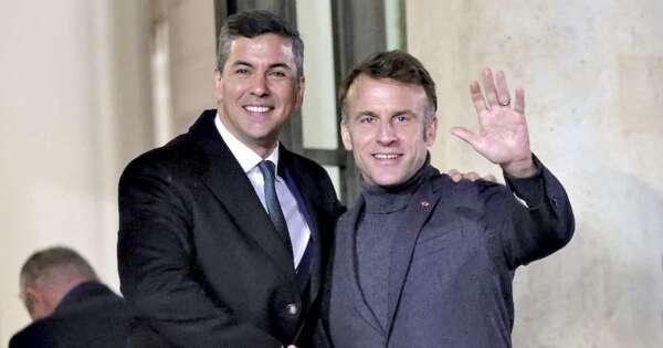 La Nación / Peña y Macron buscan impulsar agenda bilateral