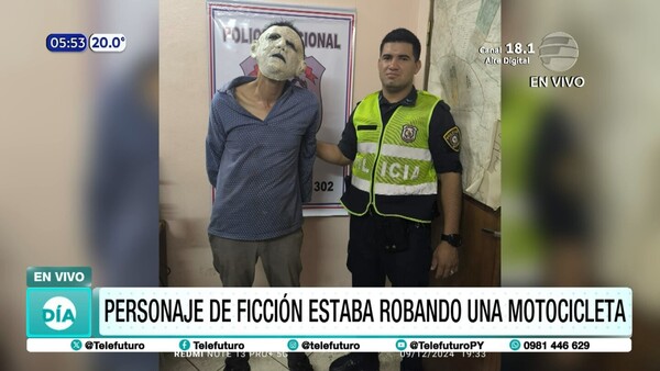 Detienen a ladrón enmascarado en Ñemby