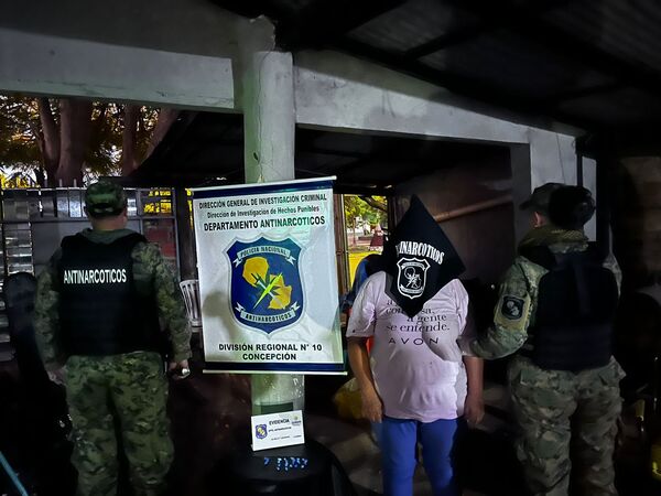 Allanamiento en Concepción: detienen a una mujer y confiscan drogas y dinero