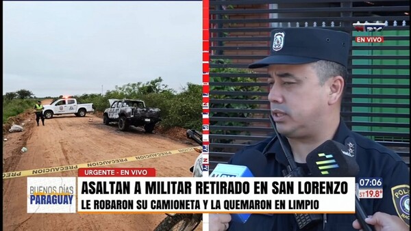 Asaltaron y balearon a un exmilitar en San Lorenzo