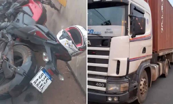 Joven motociclista muere tras caer y ser arrollado por un camión en Fernando de la Mora – Prensa 5