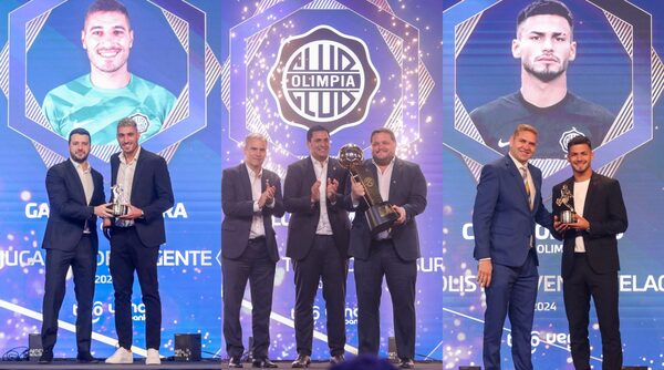 Olimpia arrasa en los "Premios de Primera": Olveira se alzó con tres galardones - Unicanal