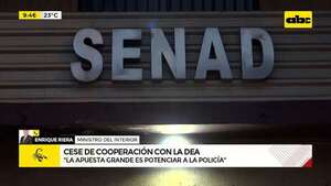 Riera defiende ruptura Senad-DEA para fortalecer a la Policía: “es derecho legítimo del gobierno” - ABC Noticias - ABC Color