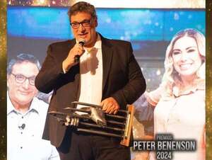 ¡Diego Marini recibió el Premio Peter Benenson 2024! - Gente - ABC Color